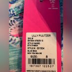 Lilly Pulitzer New  Small Blue Ibiza NOW YOU SEA ME ETTA TEE V Neck Cotton Slub Photo 2