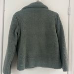 Urban Outfitters Green Teddy Sherpa Jacket Photo 3