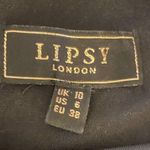 Lipsy London Lipsy Eyelash Lace Midi Dress, Black, Size 6, NWOT Photo 3