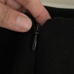 Donna Karan Donna Karen Womens Skirt Size 4 Pure Wool Black Slit Office Business Workcore Photo 3