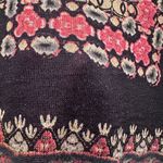 Alya Knit Dark Gray Boho Long Sleeve Mini Dress Size Medium Photo 4