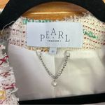 Pearl by Lela Rose Rainbow Multicolor Tweed Double Breasted Blazer Jacket 10 Photo 7