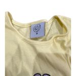 Odd Future  Light Yellow Floral Crop Top Photo 3