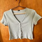 Brandy Melville Button Crop Top Photo 2