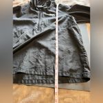 VICTORIA’S SECRET PINK Pullover Quarter Zip Hoodie Windbreaker Jacket Sz XS EUC Black Photo 6