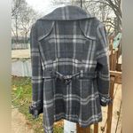 Worthington 🔥 Womens Plaid Peacoat Size Medium Photo 4
