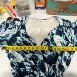Lovers + Friends  Revolve Isabelle Romper Tribal Wave Tie Dye Blue Womens Size S Photo 7