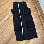 Emery Rose Black Ruched Belted Midi Dress 4XL Sleeveless Pullover Stretch Size undefined Photo 1
