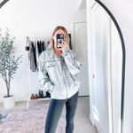 VINTAGE Holloway Finishline Silver Gray Bomber Windbreaker Jacket Size L Photo 5