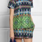 J.Crew Gemstone Tribal Silk Blouse Top Photo 0