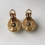 Givenchy  Vintage Gold Tone Clip On Earrings Photo 10