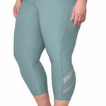 Mondetta NWT  Mesh High Waisted Athletic Capri Legging Women’s Plus Size XXL Photo 0