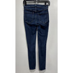 Gap  Womens Denim Universal Jegging Jeans Mid Rise Skinny 0R/25 Blue Distressed Photo 2