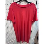 Old Navy Old‎ Navy Red T-Shirt Dress, Tall Size L, Casual Everyday Summer Photo 4