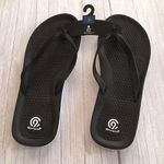 Champion Black Sandals, Size 9 Photo 0