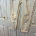 Bridge by GLY  White Distress Mom Jeans Size 25 Photo 4