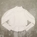 Athleta Whistler Hybrid Top Long Sleeve Tunic Magnolia White size Medium 466649 Photo 4