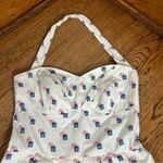 Girls From Savoy | Sincerely Paris Halter Dress Pinup Milk Maid Size 6 Red Photo 11