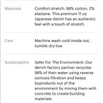 Everlane  The Curvy Cheeky Jean Size 35 Crop Photo 10