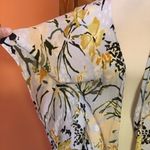 America & Beyond Women's Blue Floral Kimono/Duster Size M Photo 4