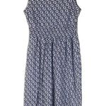 Charter Club  Blue Print Sleeveless Lightweight Summer Dress Women SZ SP Photo 6