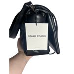 NWT ANTHROPOLOGIE STAND STUDIO Black Quilted Puffer Wanda Tote Bag Photo 2