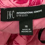 INC DRESSES Womens Size 16 Pink‎ Tie Back Hem Sleeveless Shift Dress Pink Photo 8