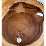 Kendra Scott NWT Silver July Leo Charm Necklace Photo 3