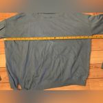 Lilly Pulitzer Nariah sweater Zanzibar blue soft side tie balloon sleeve Med Photo 3