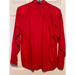 62 East Women's Red Long Sleeve Button Front Detail Collar Chest‎ Size M Size M Photo 1