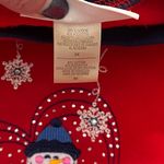 Vintage Christmas Sweatshirt Holiday Pullover 2X 3X Red Photo 5