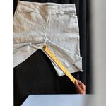 Hilary Radley Light Blue Bermuda Shorts with Pinstripes Photo 3