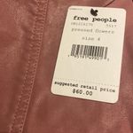 Free People Skirt Women’s Size 4 FP SKIRT PRESSED FLOWERS ROSE PINK VEGAN SUEDE Photo 4