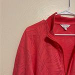 Coral Bay Pink Bomber Jacket with Ribbed Cuffs Photo 5