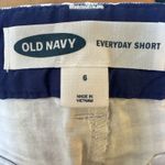 Old Navy  Every Day Summer Shorts Plaid Print Gingham Size 6 Blue White Check Photo 2
