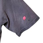 Current/Elliott Shirt Womens 0 Washed Gray The Draped Tee Made USA Twist Front Photo 10