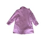 Saxton Hall Womens Lavender Light Rain Jacket Coat Sz petite 14 Funnel Neck Purple Photo 10