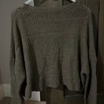 SheIn Cropped Brown Sweater Photo 1