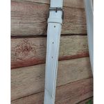 White Avon Signature Collection Vegan Leather Crossbody Purse Adjustable MINT Photo 7