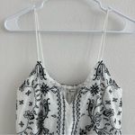 Madewell Embroidered Deep V-Neck Midi Dress in Bandana Size: L, NWT Photo 3