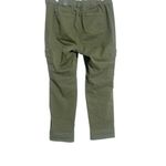Torrid NEW  Size 1S  14 16 Short Cargo Pants Green Olive Twill Straight Mid Rise Photo 3