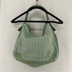 Urban Expressions Wicker Shoulder Bag Green Photo 5