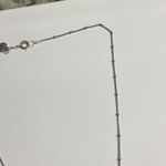 Women’s Costume Necklace Silver Tone Chain Mama Bear Pendant 18 1/2 Inch Photo 1