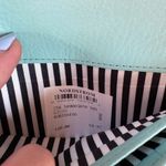 Kate Spade Blue Leather Wallet with Silver Spade Photo 7