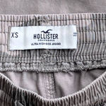 Hollister  Camo Ultra High Rise Green Jogger Casual Camouflage Pants ~ Women's XS Photo 4