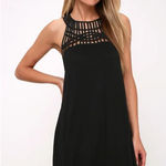 Lulus Lulu’s Tell Me chic minimalist sleeveless little black dress Photo 0