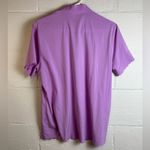 Greg Norman Woman’s Lilac Purple Arise Flutter Sleeve Lightweight Golf Shirt Size L Photo 6