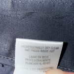 BCBG MAXAZRIA Charcoal Blue SEQUIN Stripe POLINA Dress Pants WOMENS SZ 2 Photo 4