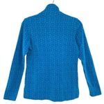 Columbia Women’s Blue Print Glacial Gust Fleece Pullover Gorpcore Outdoor Photo 8