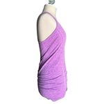 Athleta Fastest Track Racerback Ruched Scoop Neck Sleeveless Purple Tank Size XS Photo 4